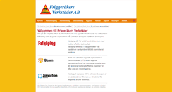 Desktop Screenshot of friggeraker.se